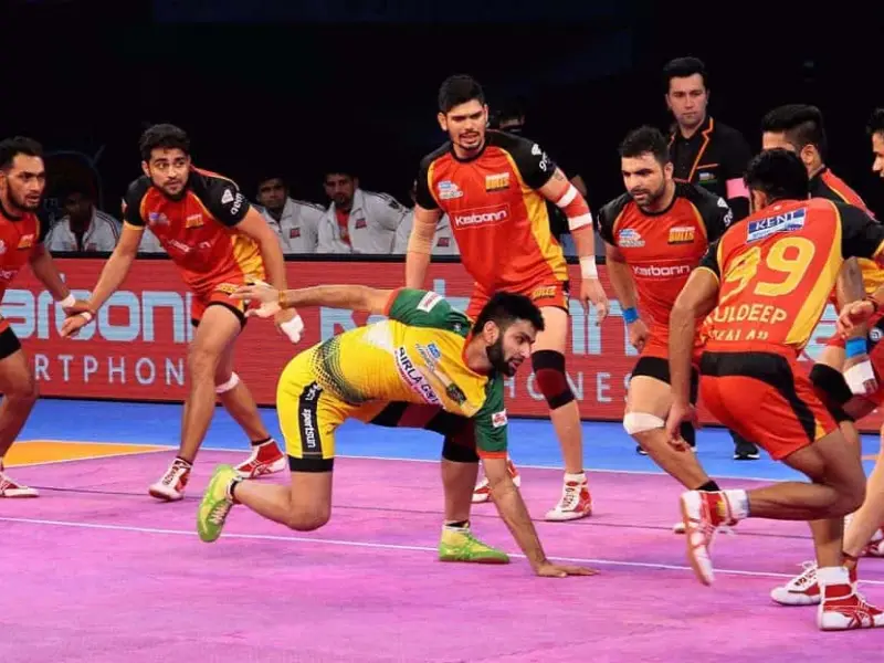 Kabaddi match betting markets and exciting moments on 3333bet